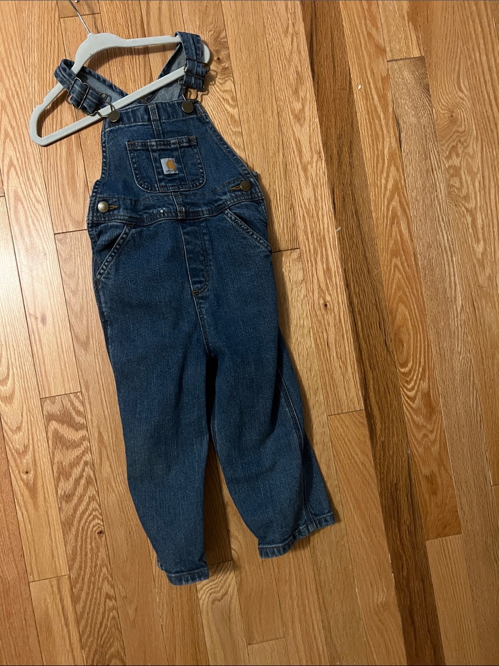 Carhartt Dark Blue Denim Women's Overalls